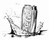 Coke Can Coloring Pages sketch template