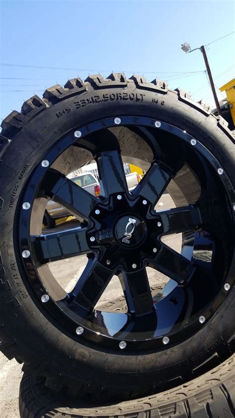 NEW 20 INCH WHEELS AND MUD TIRES $1480 for Sale in Phoenix, AZ - OfferUp