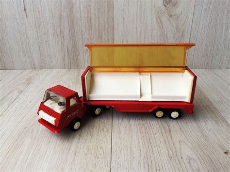 Vintage Coca Cola Truck Metal Truck 1970s Delivery Truck With a Trailer ...