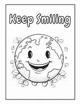 Color A Smile Coloring Pages  Supply DIY sketch template