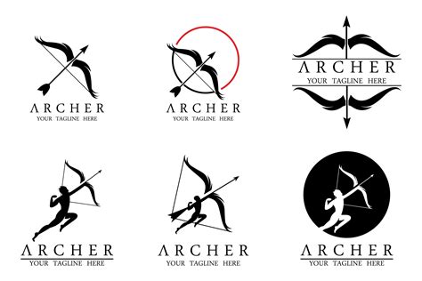 Archer Target Logo Design Graphic by AR Graphic · Creative Fabrica