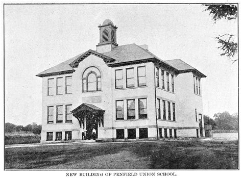 Penfield School - 1909 - Pictures of Rochester and Monroe County, NY