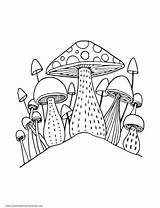 14 Fun Mushroom Coloring Pages For Kids & Adults sketch template