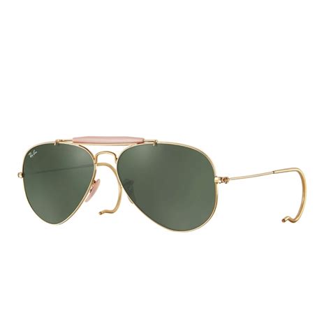 Ray Bans Outdoorsman Sunglasses | Gold | 0RB3030-L0216 58