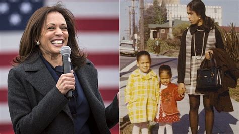 Kamala Harris shares rare photo of mother as she talks parents' background | HELLO!