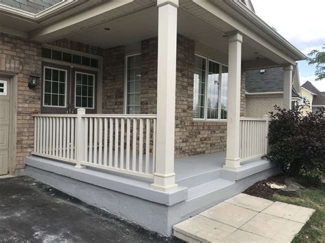 Concrete Steps Repair, Exterior Porch Resurfacing & Renovation - WATERLOO RAILINGS