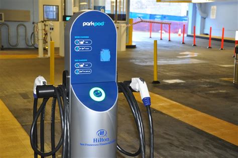 High Speed Electric Vehicle Charging Station Announced by Hilton San Fra… | Electric vehicle ...