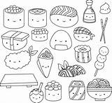 Sushi Coloring Vectors & Illustrations For Free Download  Home sketch template
