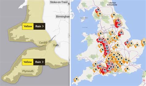 UK flood MAP: More ‘danger to life’ flood warnings issued - Storm Jorge update | Weather | News ...