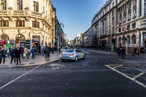 O'CONNELL STREET IN DUBLIN