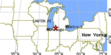 Lawton, Michigan (MI) ~ population data, races, housing & economy