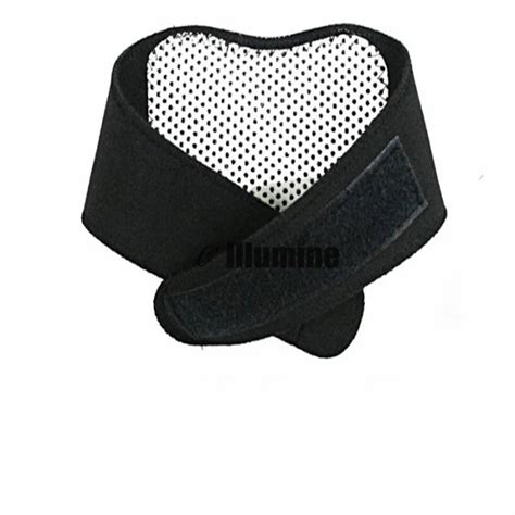 Tourmaline Neck Protector Camail Neckguard Heating Magnet Cervical Spondylopathy Treatment Anti ...