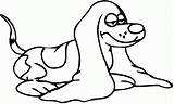 Basset Hound Cani Hunde Kleurplaten Stilizzati Mammiferi Kleurplaat  sketch template