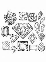 Jewel Coloring Page sketch template