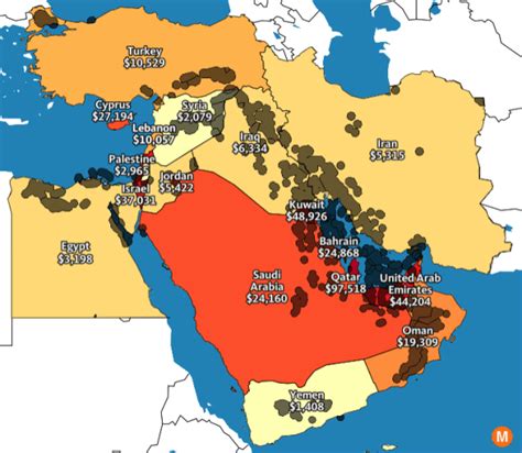 7 Maps to Help Make Sense of the Middle East | Geografía, Historia, Baul de la abuela