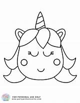 Unicorn Coloring Pages  Free Printable Book Party With sketch template