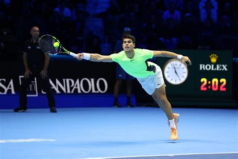 ATP Finals: Carlos Alcaraz beaten by Alexander Zverev on tournament ...