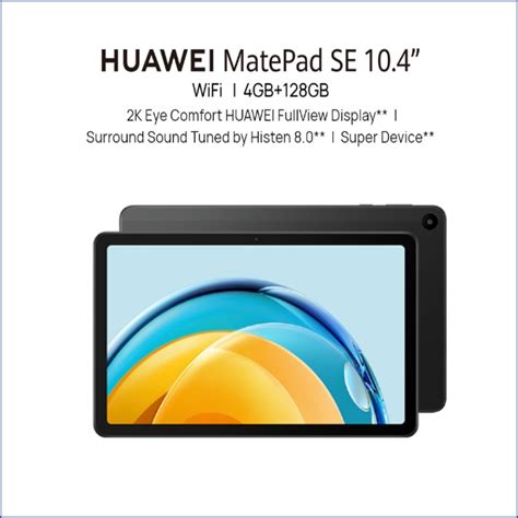 HUAWEI MatePad SE 10.4-Inch Tablet (WIFI 4+128GB) – Mall365.com.my