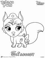 A Printable Coloring Page Of Slingshot From The Princess Palace Pets  sketch template