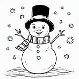 Snowman Coloring Pages  Plugger AI Designer sketch template