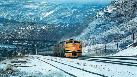 Winter Train Wallpapers - Top Free Winter Train Backgrounds - WallpaperAccess