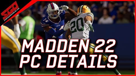 Madden NFL 22 PC Details! - YouTube