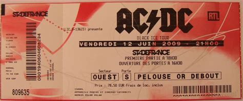 AC/DC live Stade de France, Paris, June 12 2009 - Metal Traveller