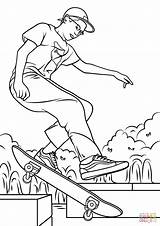 Skateboard Coloring Pages Sketch Coloring Page sketch template