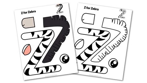 Printable Letter Z Crafts