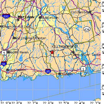 Killingworth, Connecticut (CT) ~ population data, races, housing & economy