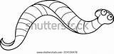 Coloring Page Leech Stock Illustration 314530478  Shutterstock sketch template