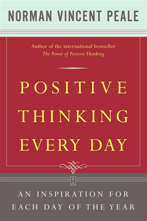 Positive Thinking Every Day | Book by Dr. Norman Vincent Peale | Official Publisher Page | Simon ...