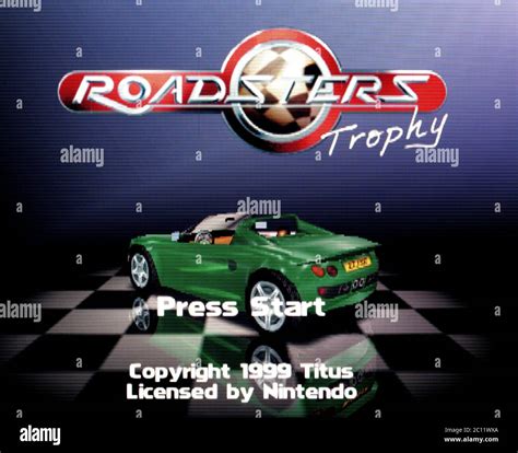 Roadsters Trophy - Nintendo 64 Videogame - Editorial use only Stock Photo - Alamy