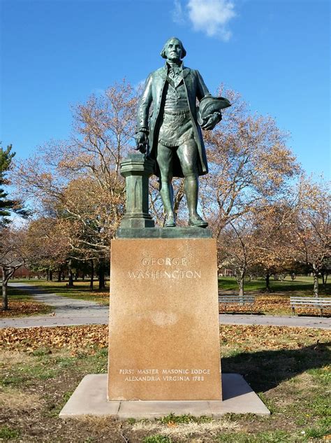 George Washington as Master Mason | This statue of George Wa… | Flickr