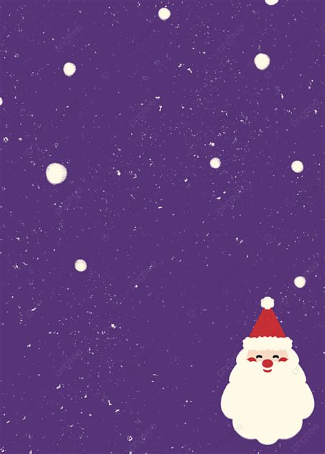 Purple Creative Cartoon Style Christmas Background, Christmas, Holiday, Santa Claus Background ...