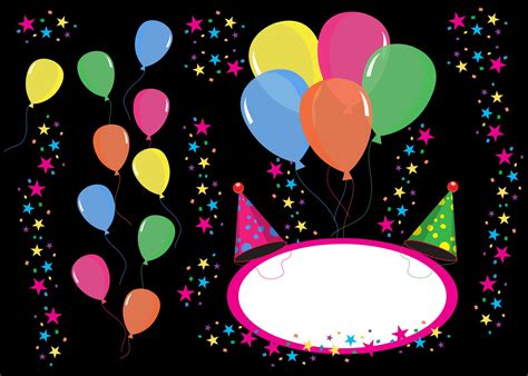 Birthday Party Invite Background Free Stock Photo - Public Domain Pictures