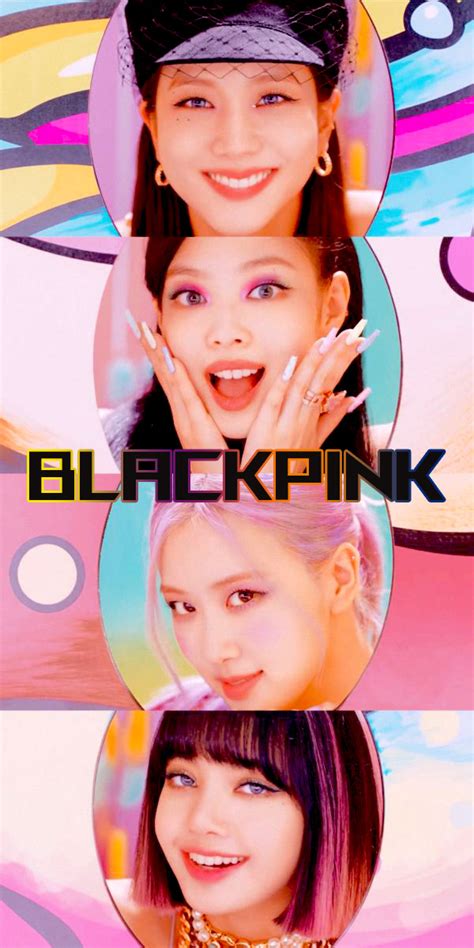 BLACKPINK And SELENA GOMEZ : ICE CREAM THEME SONG | POSTER - Gadged ART