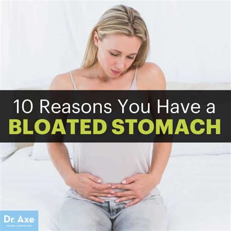 Bloated Stomach Causes, Symptoms & Treatments - Dr. Axe