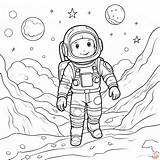 Printable Astronaut Coloring Pages Free For Kids And Adults sketch template