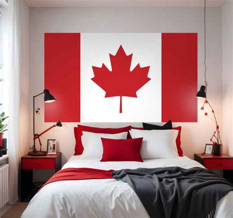 Flag of Canada Wall Sticker - TenStickers