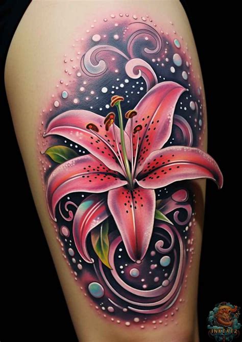 Stargazer Lily Tattoo: A Tattoo of Elegance and Sophistication – 42 ...