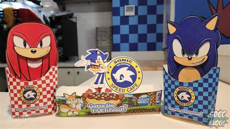 Take A Tour of the Sonic Speed Cafe: Menu, Merch and Pricing Details ...