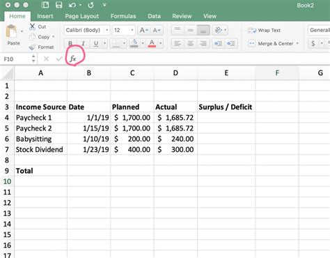 How to Make a Budget in Excel Guide - Investment U