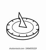 Marcado Solar Página De Coloreado Icono Vector Stock Libre  sketch template