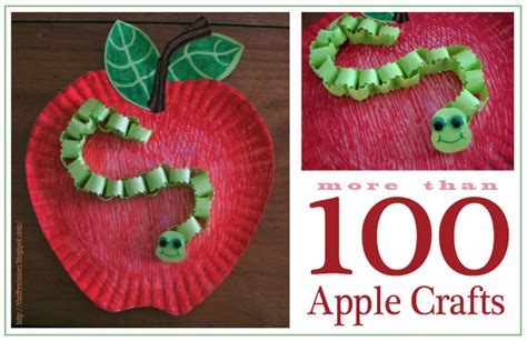 Links to More Than 100 Apple Crafts! | Thrifty Scissors