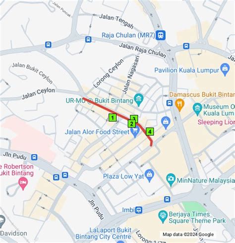 Map of Changkat Bukit Bintang, Kuala Lumpur. - Google My Maps