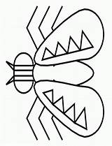 Fly Coloring Pages To Download And Print For Free sketch template