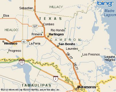 Lago, Texas Area Map & More