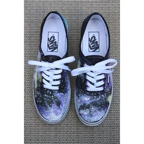 Custom Galaxy Cosmic Vans Sneakers