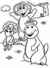 Coloring Page  Barney coloring Pages 1 sketch template